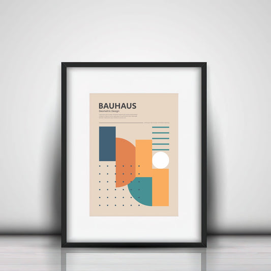 Bauhaus Muted Tones