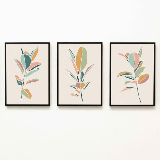 Colourful Botanical Set