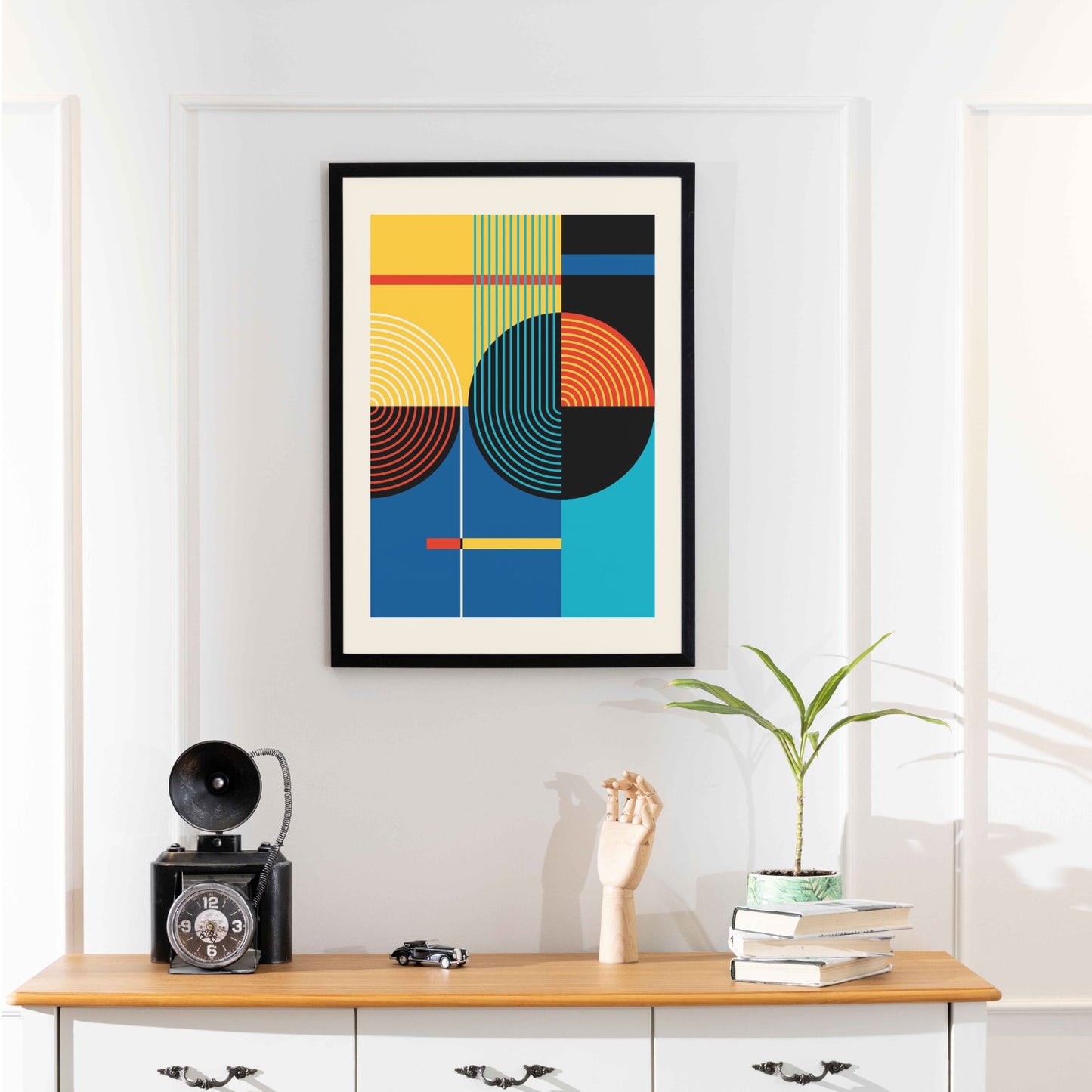 Colourful Geometric Retro